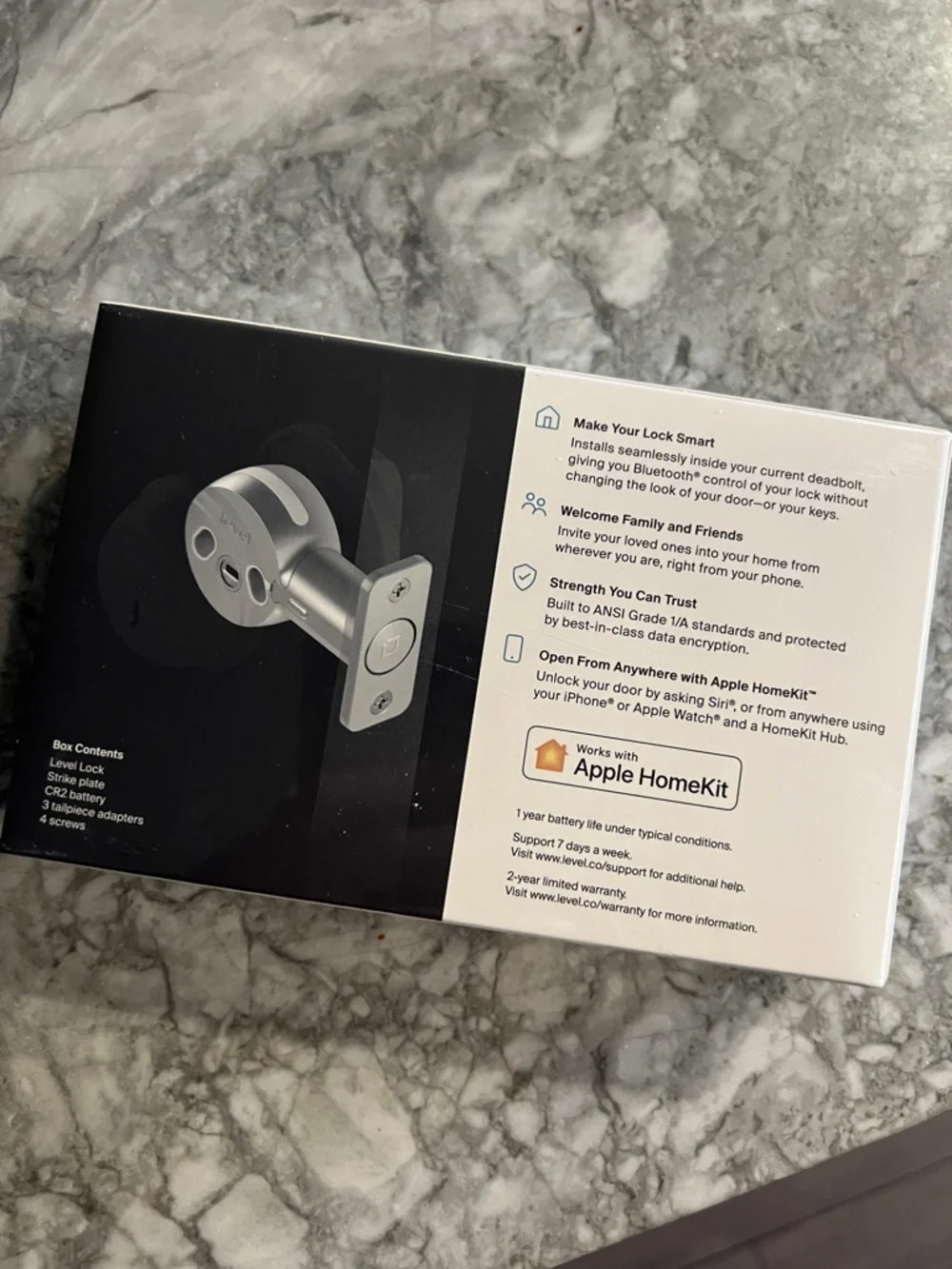 Level Lock Invisible Smart Lock - bolt edition - Picture 4 of 4